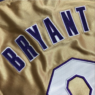 (Versão premium) 10 Estilos Camisa De Basquete NBA Los Angeles Lakers 8 # Kobe Bryant Hall of Fame golden (6)