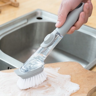 Escova de Limpeza 2 em 1 com Reservatorio para Detergente CLINK (1)