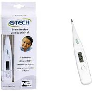 Termômetro Clínico Digital Febre G-tech Th150 Branco
