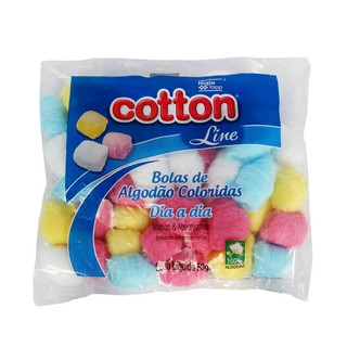 Algodão em Bola Colorido 150 gr Cottonbaby