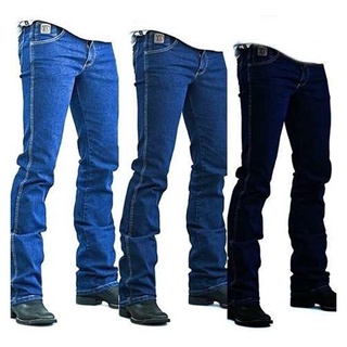 Kit Dock's Jeans C/ 3 Calças Masculina Country Casual Cowboy