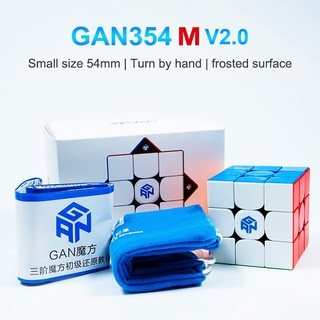Gan354 M V2 3x3 X 3 Cubo Magnético De Velocidade Stickerless Gan 354 M Brinquedos Puzzle (1)