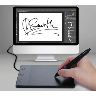 Mesa Digitalizadora Huion H420 Tablet para Assinaturas Jogos e Desenhos Digitais (2)