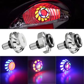 Luz de freio de motocicleta Devil Eye luz LED vermelha azul colorida 12v 1pcs
