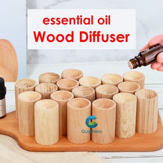 difusor de madeira de aroma difusor de óleo essencial para faia cilindro de aromaterapia