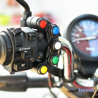 Ka 5 Universal Botão Interruptores Array Motocicleta Corrida Bicicletas 22mm Guiador Switches