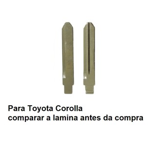 Chave Canivete Corolla 2009 2010 2011 2012 2013 - Modelo Novo (4)