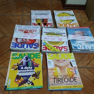 Revista SAÚDE É VITAL Editora Abril - Várias edições, veja na descrição
