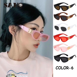 Óculos De Sol De Sol Feminino Com Design Ocidental De Olhos De Gato Uv400