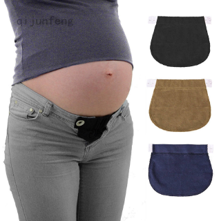 1 Pc Maternidade Gravidez Cintura Elástica Ajustável Calças Roupas Para Grávidas
