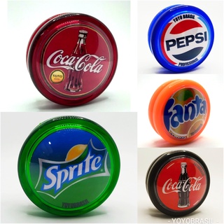 5 Und Yoyo (ioio,yo-yo) Profissional Coca Cola Fanta Sprinte Pepsi Retrô Produto novo