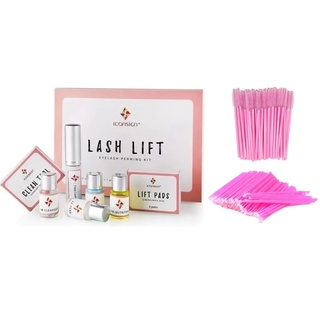 Kit Lash Lifting Inconsign + 50 Escovinha + 100 Microbrush Cílios