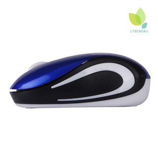 < Mouse > Mini Mouse Sem Fio Óptico Usb 3 Teclas 800 / 1200dpi Para Notebook Pc (8)