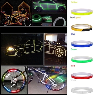 Bicicleta Adesivos Refletivos Ciclismo Fluorescente Fita Reflexiva Adesiva Segurança Decor (3)