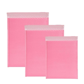 10 Pçs / Lote Rosa Saco Bolha Saco De Correio Saco De Plástico Acolchoado Envelope Envio Embalagem (8)