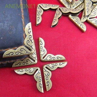 Anemone1 Caderno / Protetor De Quina De Metal De Tom / Antigo / Bronze / Multicolorido (1)