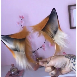 Orelha Raposa Foxy Neko Ears Cosplay