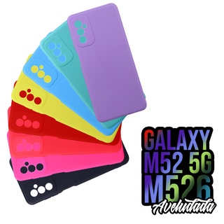 Capa Capinha case Silicone Premium aveludada Compativel Samsung Galaxy M52 5g M526 Tela 6.7