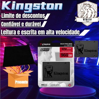 【Estoque pronto】Kingston A400 SSD 960gb Drives de Estado Sólido