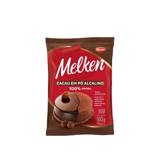 Chocolate 100% cacau . em pó Melken . 500g