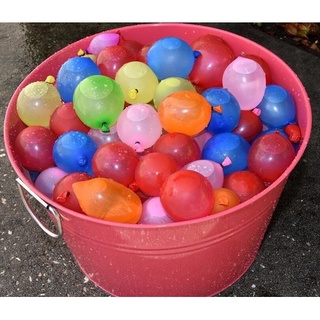 Kit 60 Bexiga De Água Water Ballons Diversas Cores Brincadeira De Verão Promoção 50%OFF