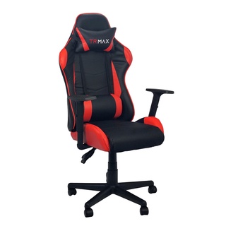 Cadeira Gamer Couro Giratória TR-MAX Azul Vermelha Branca Preta