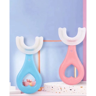 Escova De Dentes Infantil U 360 Graus Criança 2-6 Anos Azul