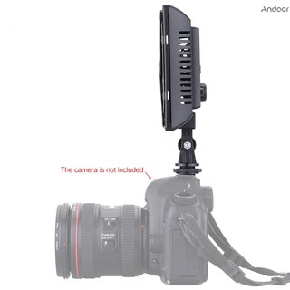 Andoer W300 Fotografia Vídeo Lâmpada De Luz Painel 300 Leds 6000 K Para Pentax (Alpha) Olympus Fujifilm Dslr Camera (4)
