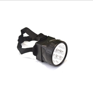 Lanterna Head Light Cabeça Ou Capacete 7 Leds Forte Tática Pro Iluminação Segura Pratica Mãos Livres