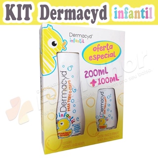 Sabonete Infantil Dermacyd Para Todo Corpo 200ml + 100ml Kit