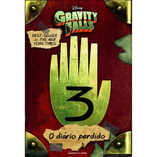 O Diário Perdido de Gravity falls - NOVO e lacrado - LIVRO - (Diário número 3) - Capa Dura (1)