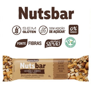 Nutsbar Barra de Cereal Castanha e Sementes Banana Brasil - Caixa com 12 unidades (3)