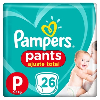 FRALDA PAMPERS PANTS - P 26 /M 20 /G 16