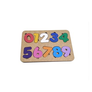Tabuleiro de Números Brinquedo Educativo Cognitivo Quebra-cabeça