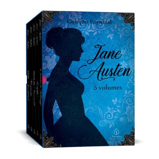 Coleção Especial Jane Austen Box com 5 livros 1424 páginas Principis (2)