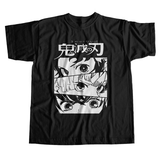 Camiseta Demon Slayer Blusa Kimetsu no Yaiba Nezuko Zenitsu Tanjiro Algodão 30.1 (1)