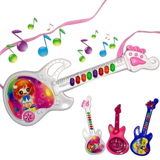 Brinquedo Mini Guitarra Musical Infantil Guitarrinha Com Som (3)