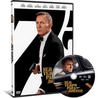 DVD Filme 007 Sem Tempo Para Morrer (2021) Dual Áudio