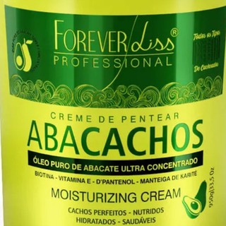 Creme de Pentear para Cacheadas Abacachos 950g Forever Liss + Brinde (2)