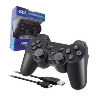 Controle de video game Joystick Dualshock Playstation3 Ps3 USB C Fio ou Sem Fio