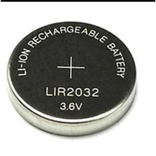 Bateria 2032 Recarregável cr 2032 lir (1)