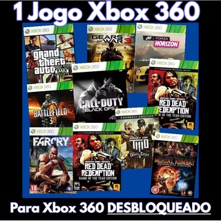 1 Jogo Xbox 360 Desbloqueado