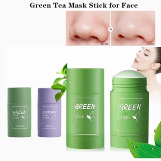 máscara de argila purificadora de chá verde, hidratação profunda do rosto, removedora de poros limpos, melhora a pele para todos os tipos de pele, homens, mulheres