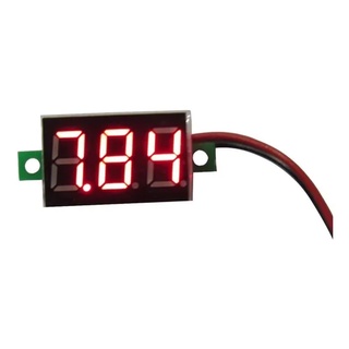 Mini Voltímetro Digital com Display da Cor Vermelha Mede 4,5V até 30V (1)