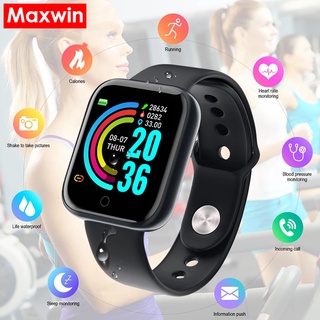 Y68 D20 Smartwatch Bluetooth Com Monitor Cardiac Fitness Para Android/ios