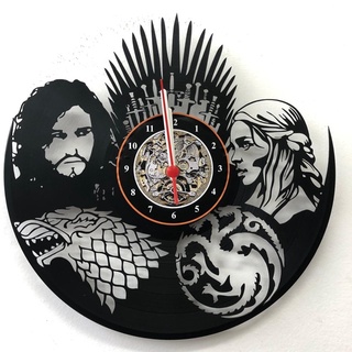 Relógio De Disco De Vinil Game Of Thrones, GOT, Decoração, Presente