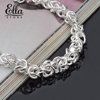 (Bt2) Pulseira Feminina Prata Esterlina 925 | [BT2]Bracelet Women 925 Sterling Silver Chain Jewelry (4)