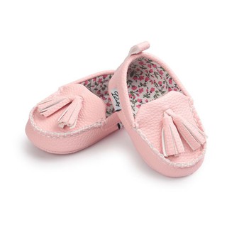 Novos Sapatos De Bebê Princesa Primeiros Sapatilha Borla Pingente De Bebê Menina Sapato De Couro Pu Bebe Mocassins (9)