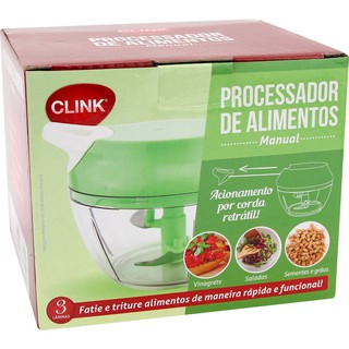 Mini Processador Manual Triturador de Alimentos Clink (6)