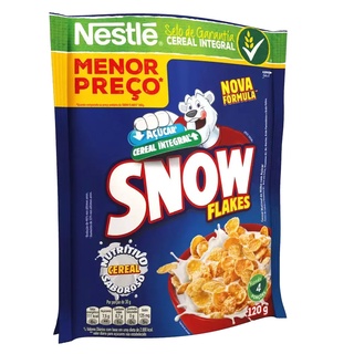 Cereal Matinal Snow Flakes Nestlé 120g Kit 6 unidades